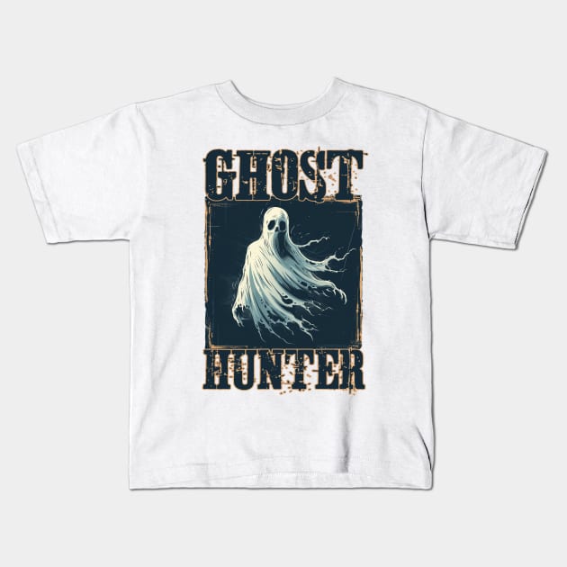 Ghost Hunter '24 Kids T-Shirt by Dead Is Not The End